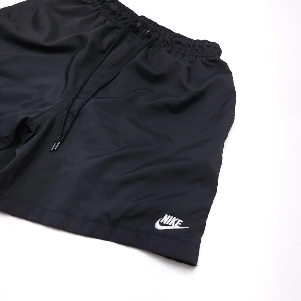 Nike Jogger Youth Black Medium Sportswear Club  Drawstring‎ Mesh Lined